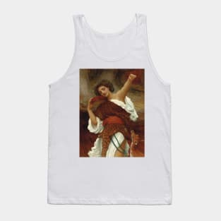 Bacchante by Frederic Leighton Tank Top